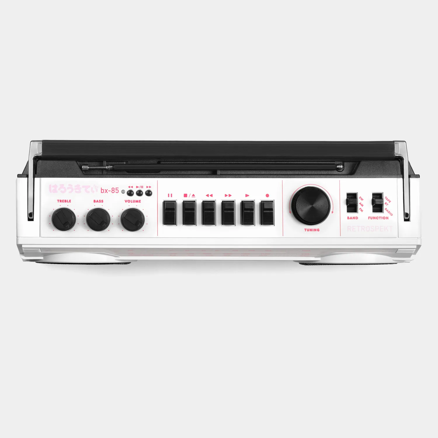 Hello Kitty Strawberry Kawaii BX-85 Bluetooth kassettspiller boombox