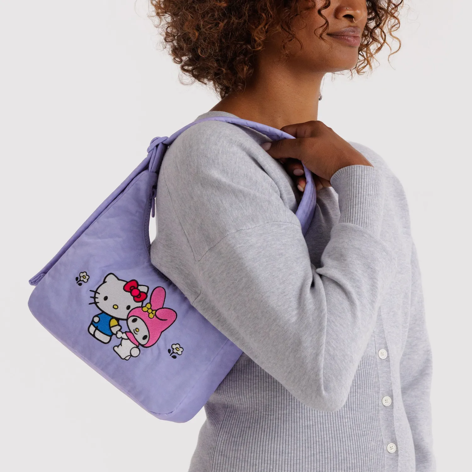 Hello Kitty & My Melody x Baggu Mini Nylon skulderveske