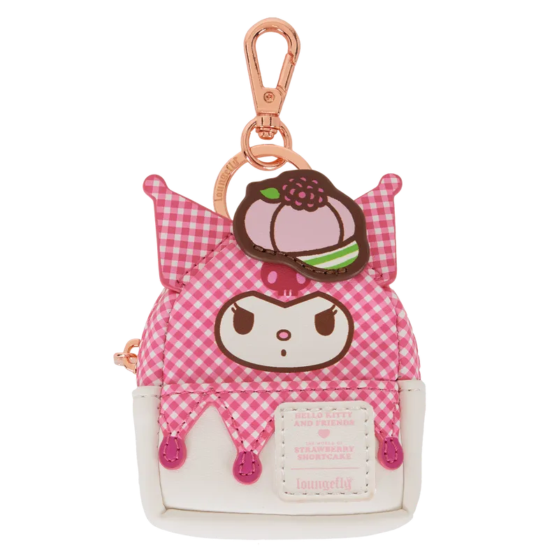 Hello Kitty and Friends x Loungefly Strawberry Shortcake mini-ryggsekk nøkkelring blind box