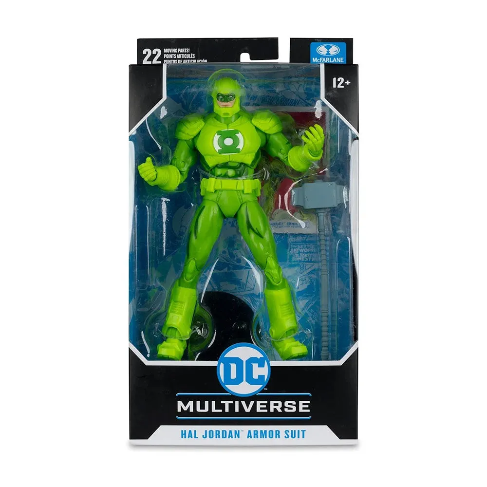 McFarlane Toys DC Multiverse Hal Jordan Armor Suit actionfigur 7 tommer