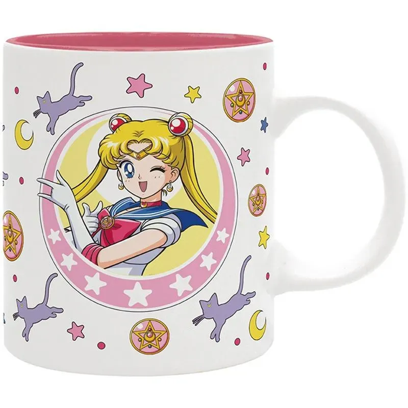 Neo Tokyo Sailor Moon Usagi & Luna Patch Mug kopp 320 ml keramikk