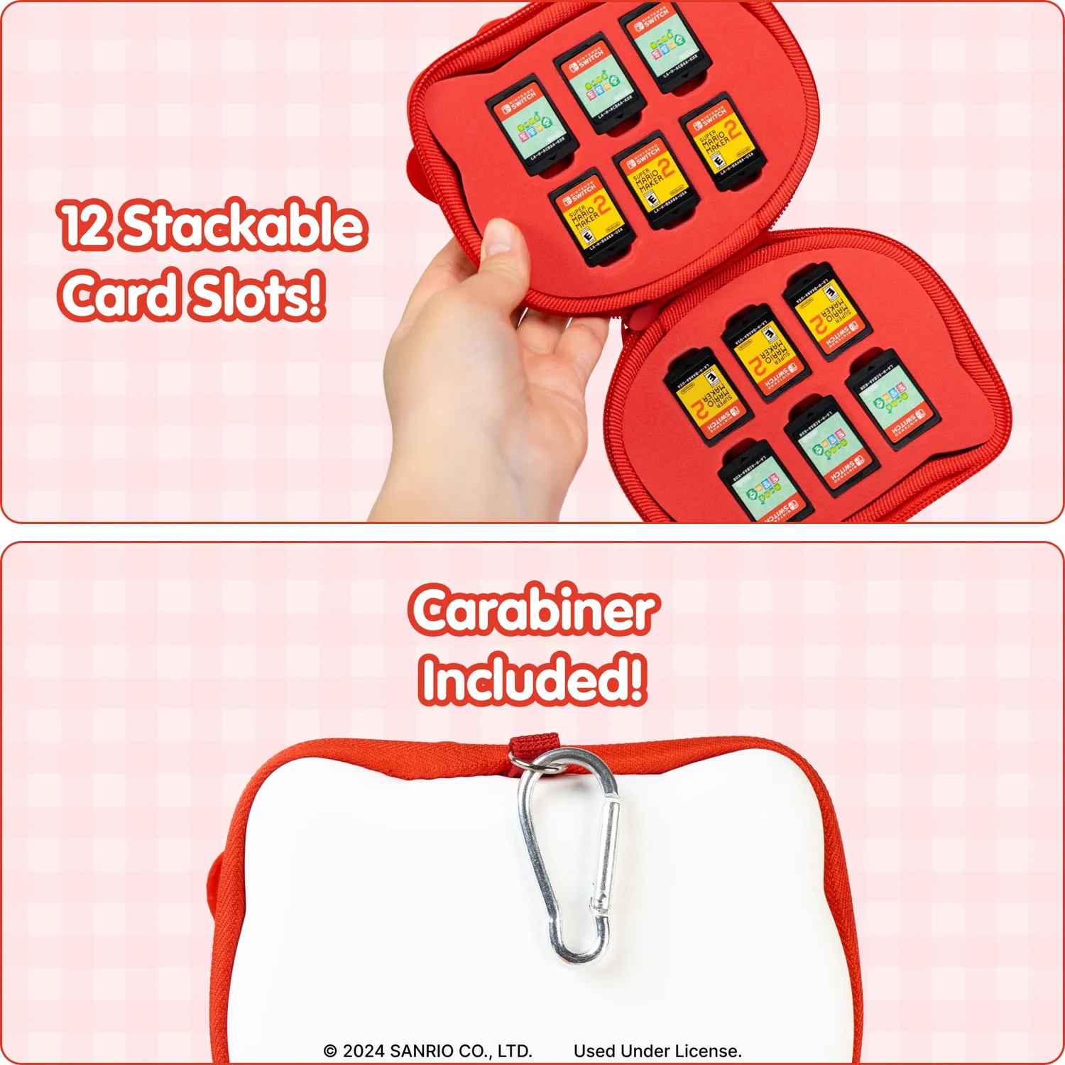 Hello Kitty Nintendo Switch Cartridge Case etui til spillkort