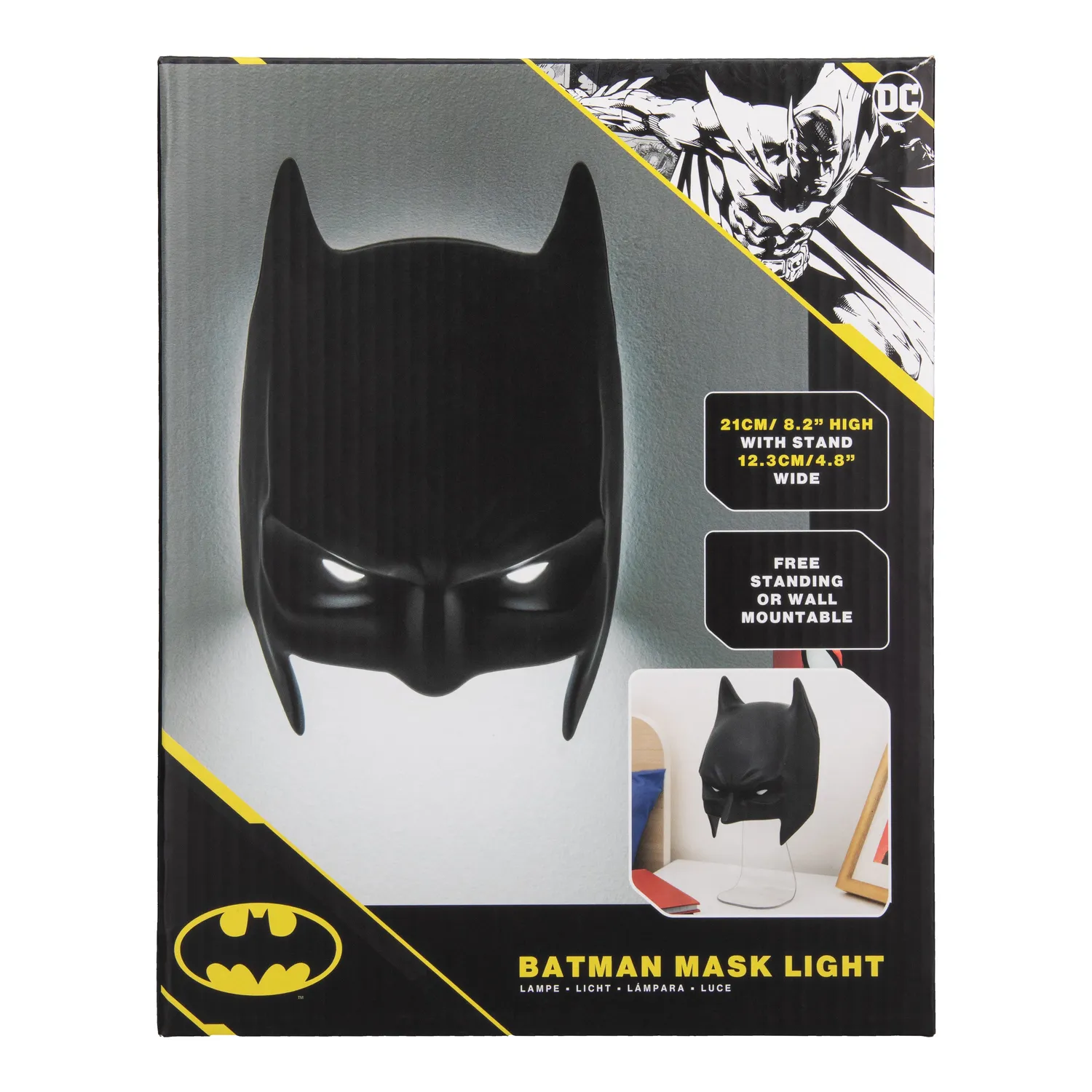 Batman BATMAN Mask Light lys