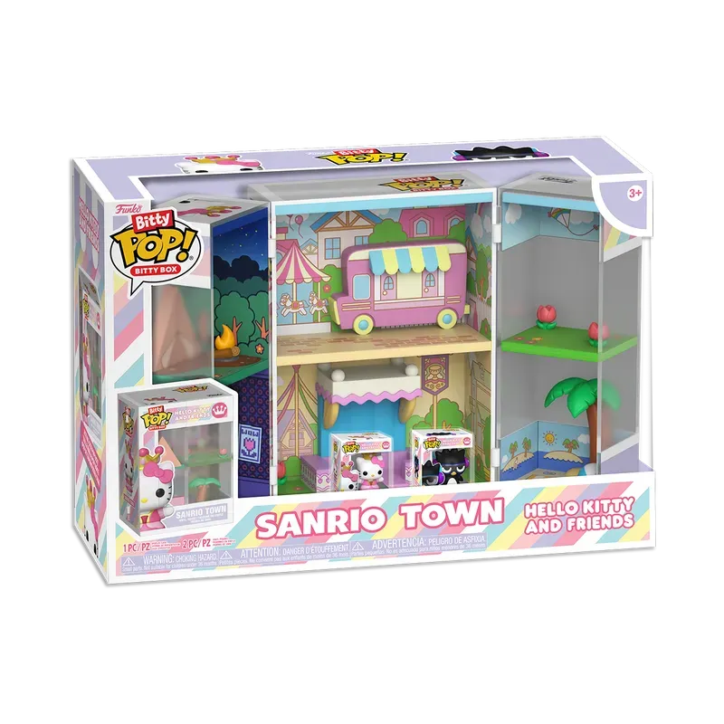 Hello Kitty and Friends Sanrio Town Bitty Pop! Bitty Box samleboks
