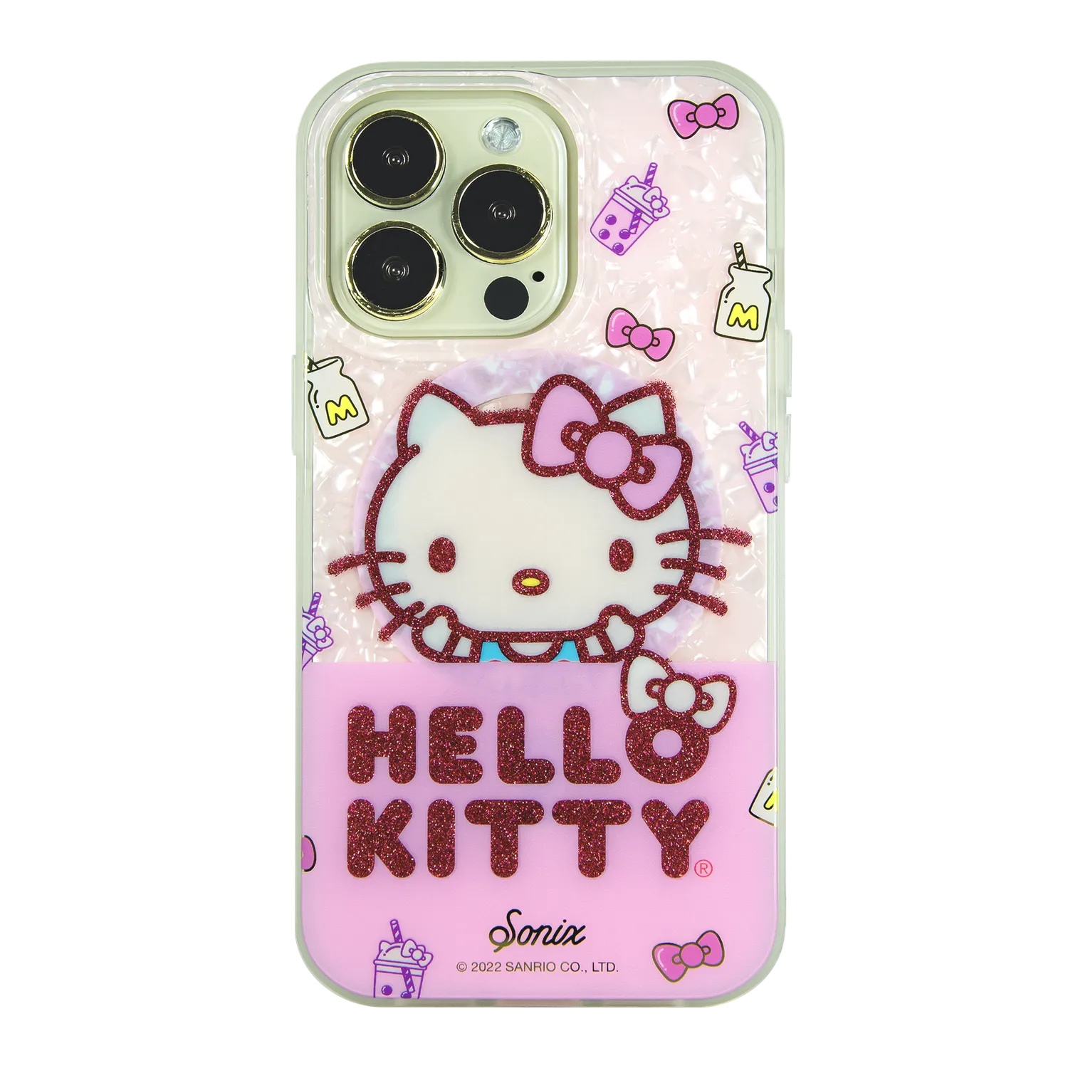 Hello Kitty x Sonix Boba iPhone-deksel rosa