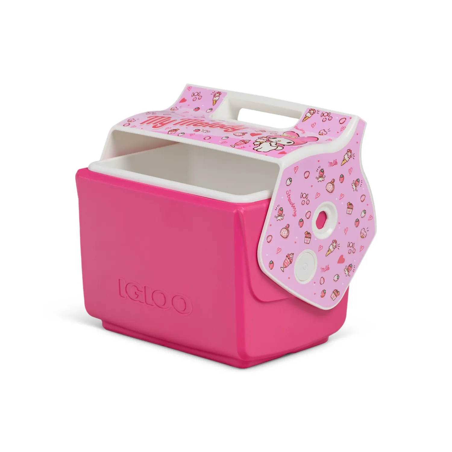 Hello Kitty My Melody x Igloo Little Playmate 7 Qt Cooler kjøleboks rosa