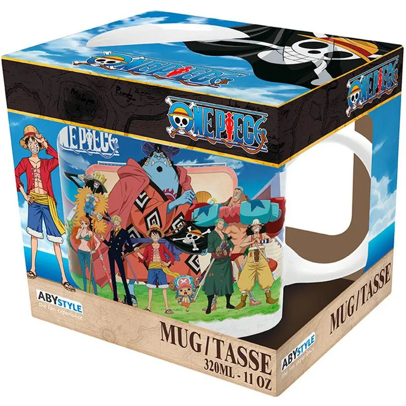 One Piece Strawhat Crew on the Thousand Sunny kopp 320 ml