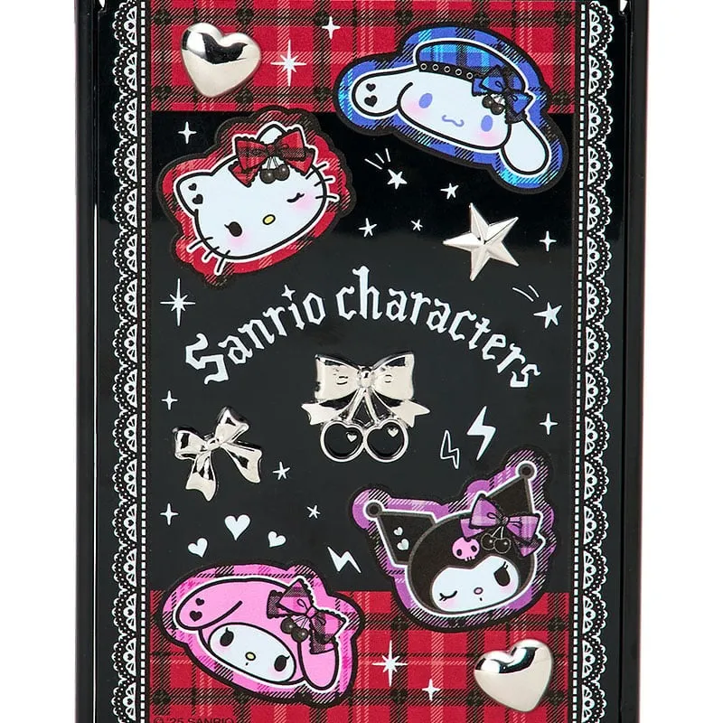 Hello Kitty Rock ’n’ Check sammenleggbart speil til veske