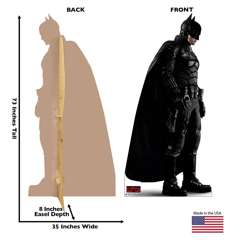 Batman The Batman pappfigur i naturlig størrelse – 185 cm