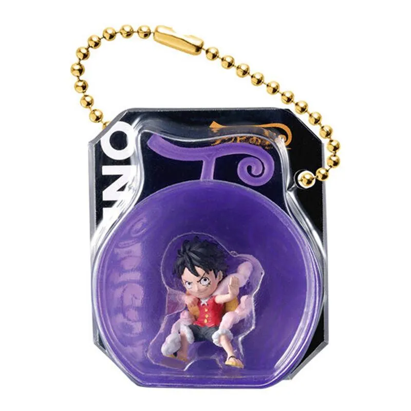 Neo Tokyo One Piece Fruit Micro Blister Charm Gacha nøkkelring tilfeldig