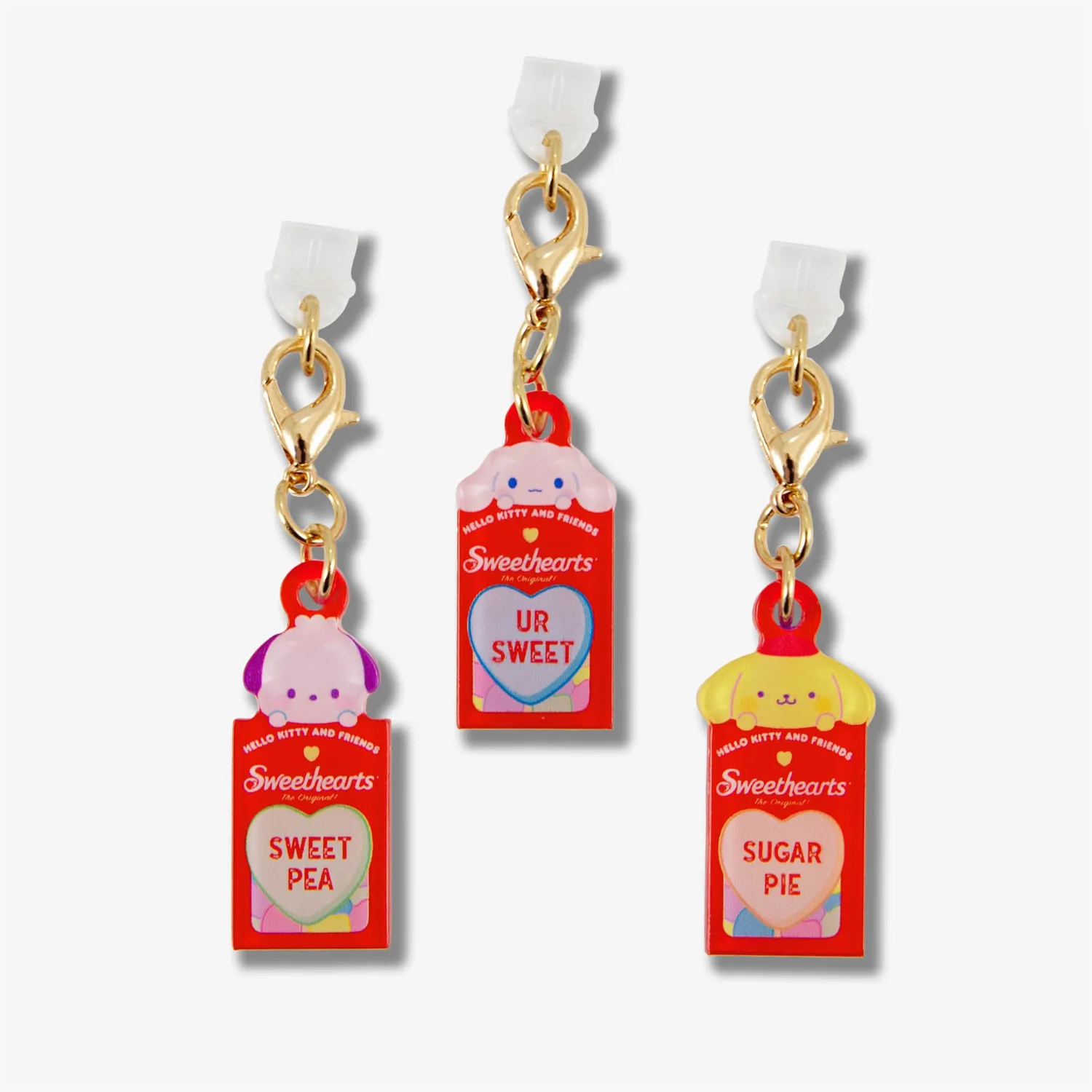Hello Kitty and Friends x Sonix Sweethearts Charging Port 3-Pc Charms Set Series 2