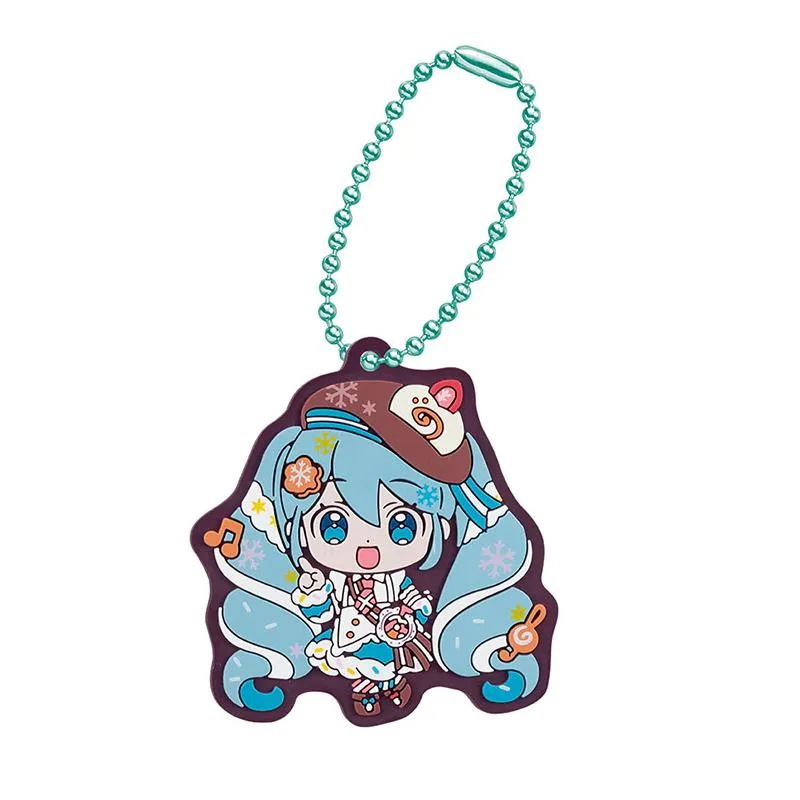 Neo Tokyo Vocaloid Hatsune Miku & Friends Random Mini-Figure nøkkelring eller stativ