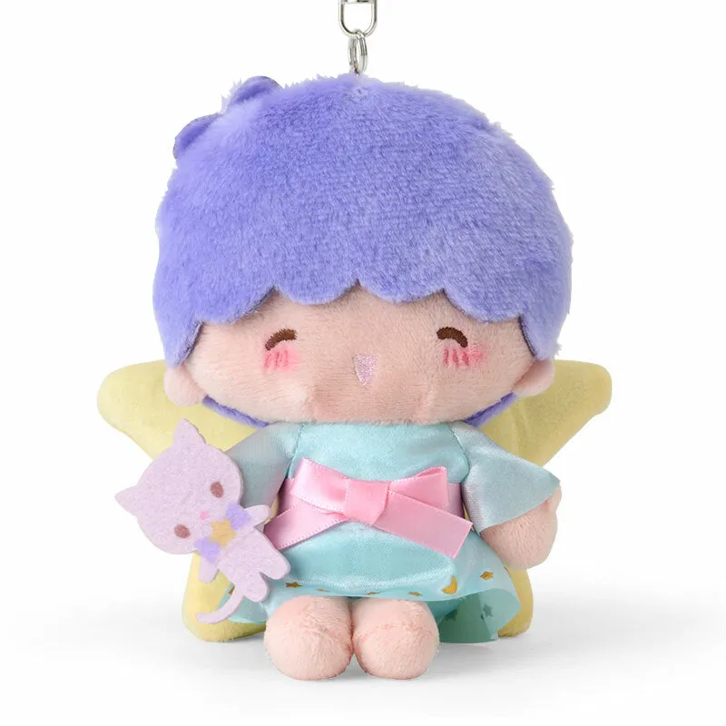 Hello Kitty Pastel Frame Design Series Kiki Plush Mascot Keychain nøkkelring