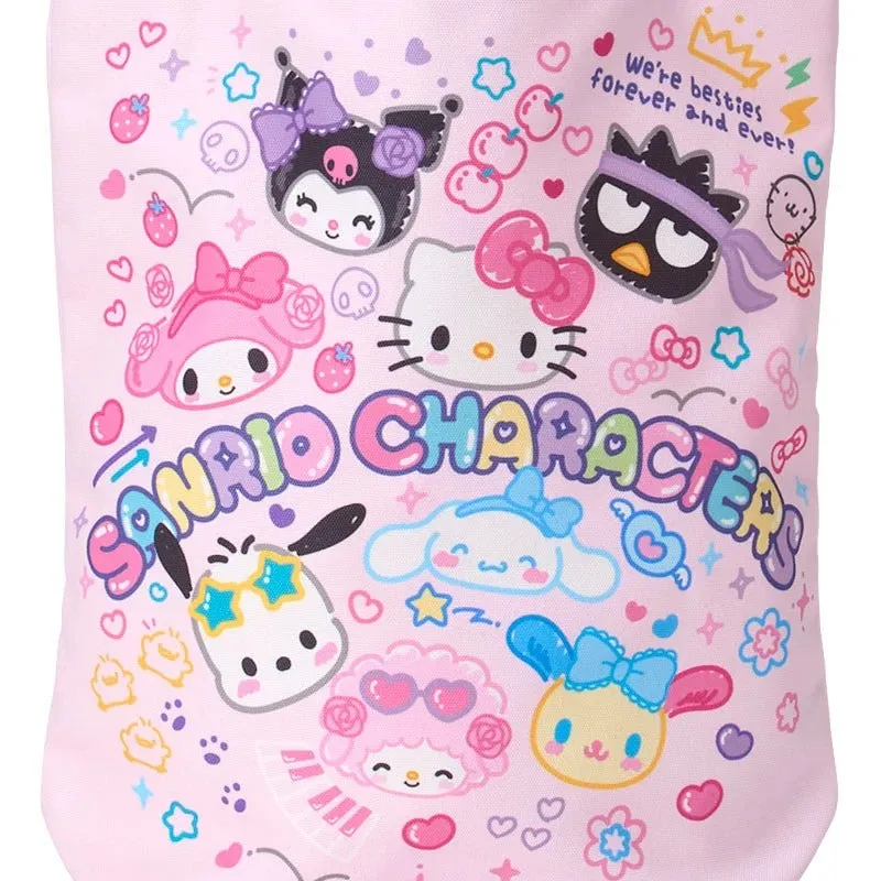 Hello Kitty Sparkling School Series Sanrio Characters Tote Bag handlenett