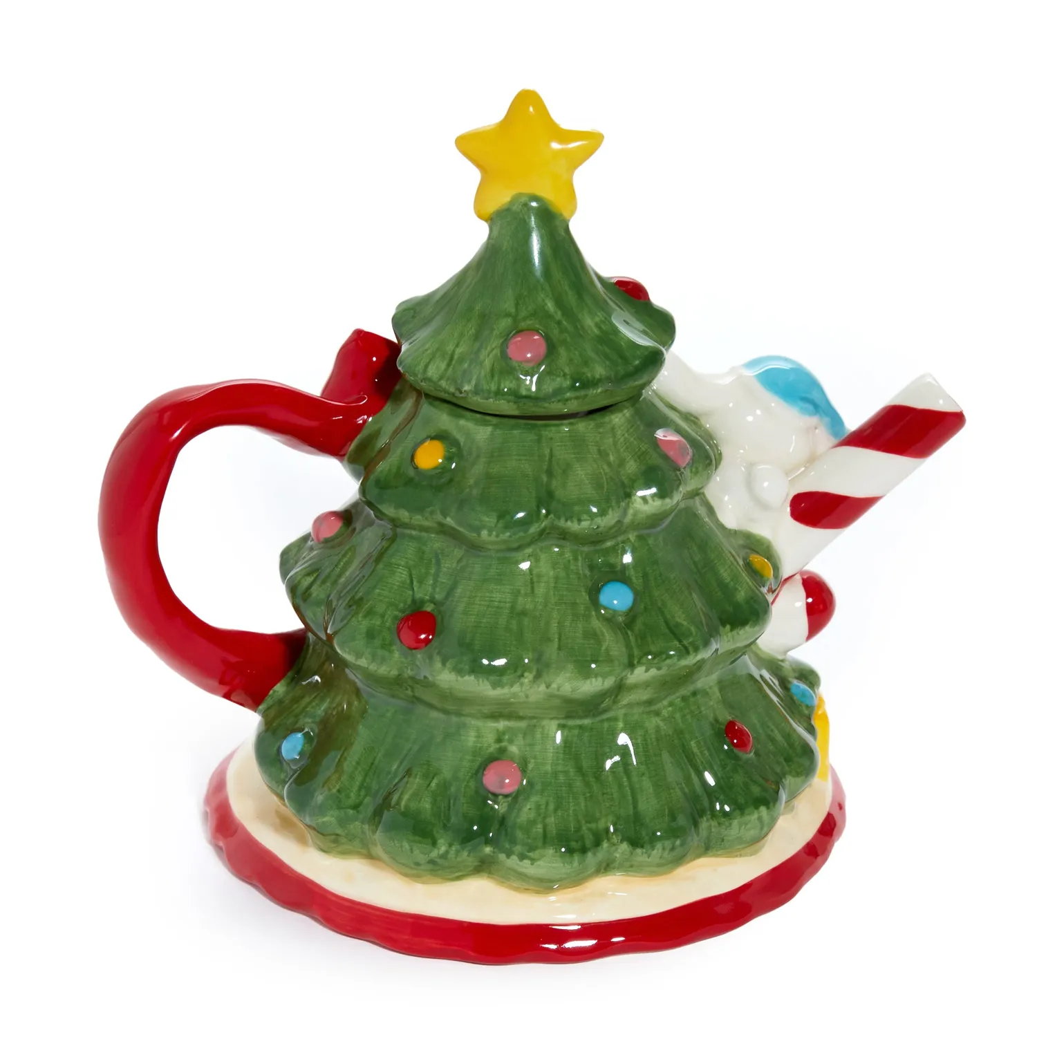 Hello Kitty and Friends Ceramic Holiday Tree tekanne i steingods
