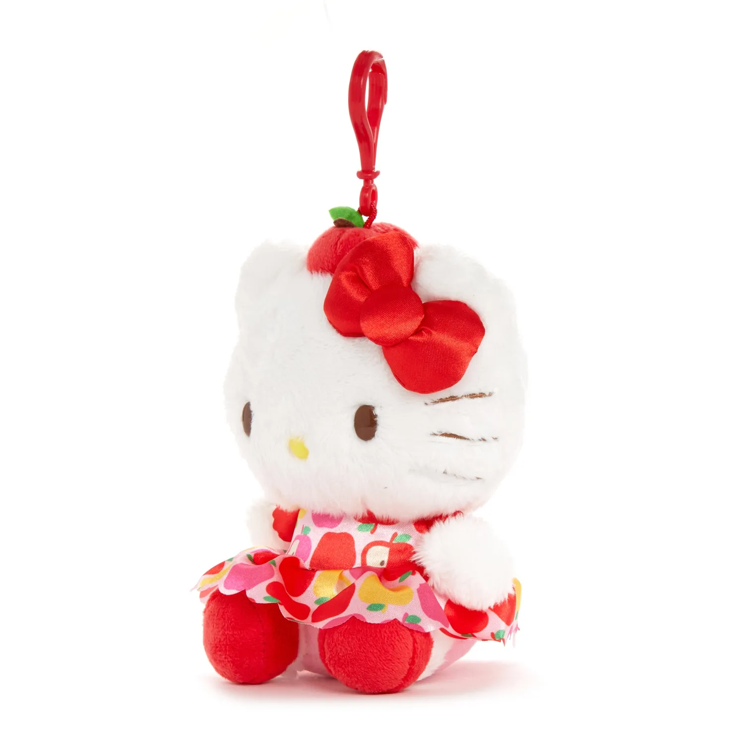 Hello Kitty 5 Apples Tall kosedyrmaskot med klips