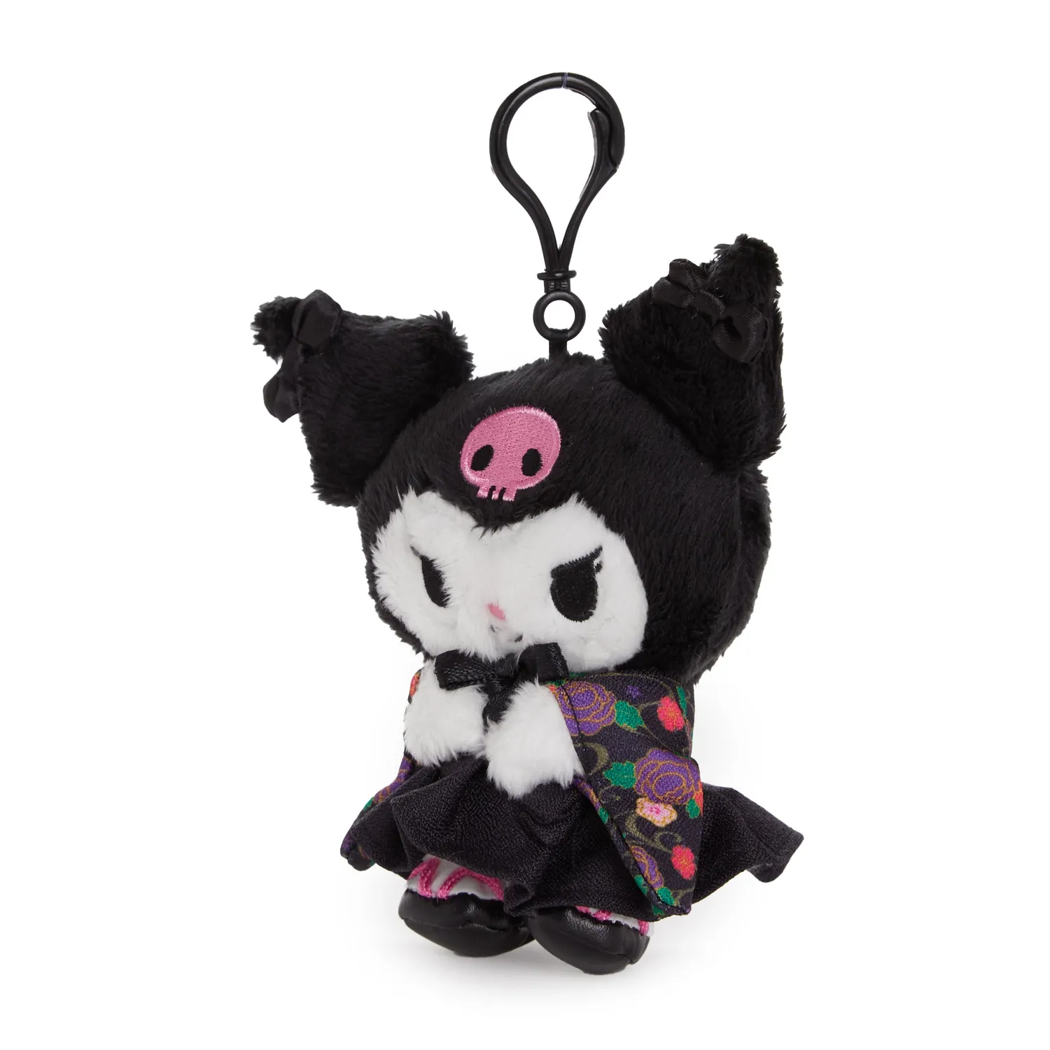 Hello Kitty Hakama Series Kuromi Plush Mascot plysjklips