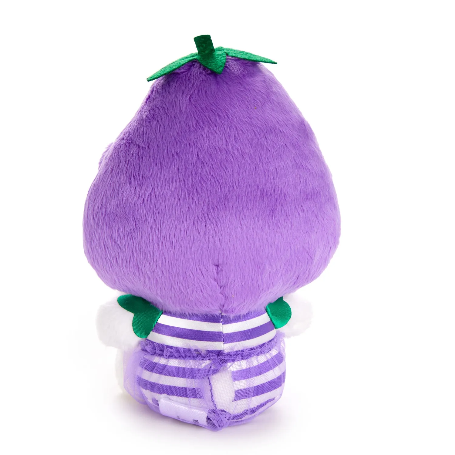 Hello Kitty Fruit & Veggie Series Eggplant Bean Doll kosedyr aubergine