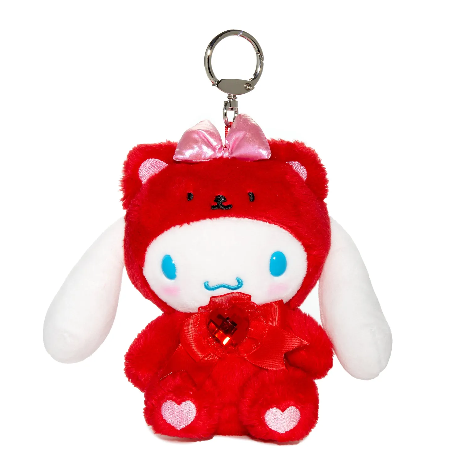 Hello Kitty Cinnamoroll Birthstone Mascot nøkkelring januar granat