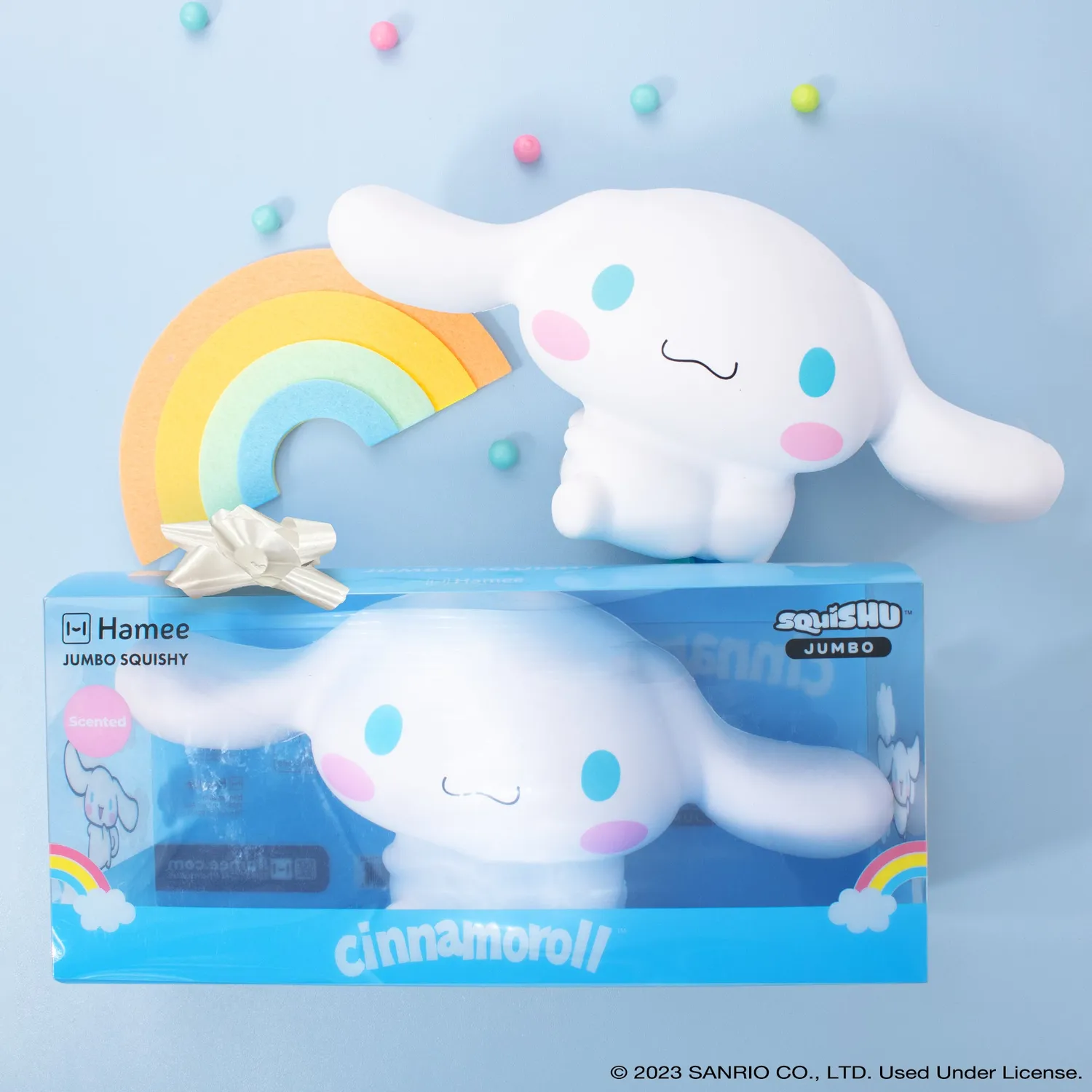 Cinnamoroll Jumbo squishy-leke – bomullsgodteri-duft