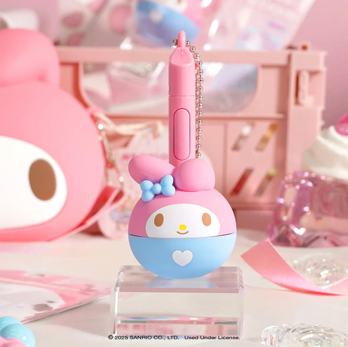 My Melody Mini Otamatone Melody Charm musikalsk nøkkelring
