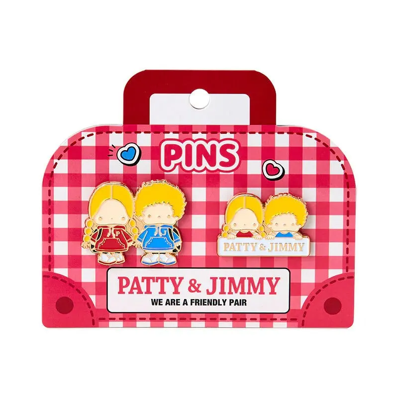 Hello Kitty Friendly Pair Patty and Jimmy Pin Set pins sett