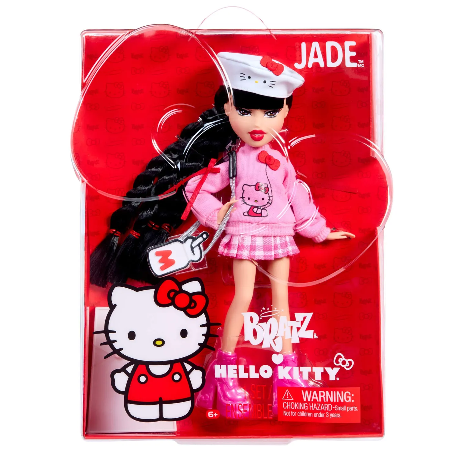 Bratz x Hello Kitty Jade motedukke med tilbehør