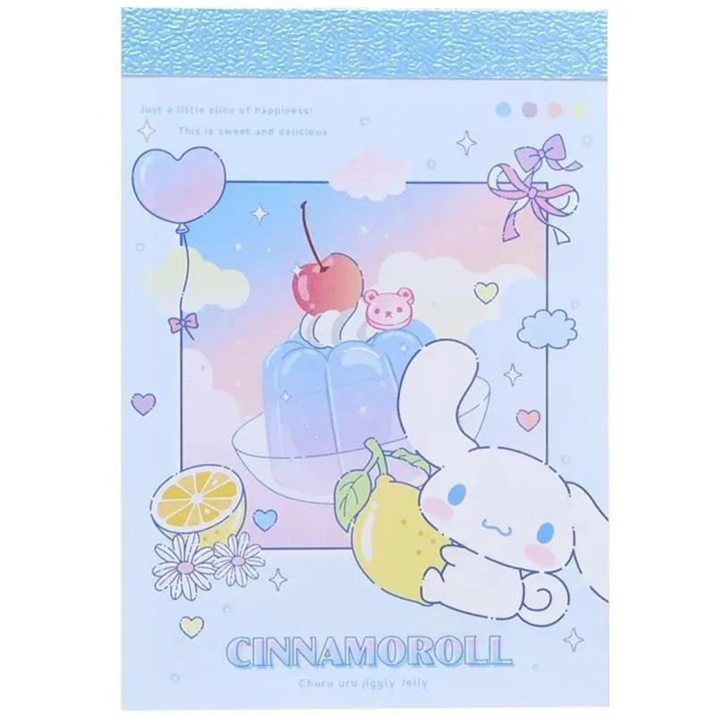 Sanrio Cinnamoroll Mini Notepad Jelly Series notatblokk 70 sider