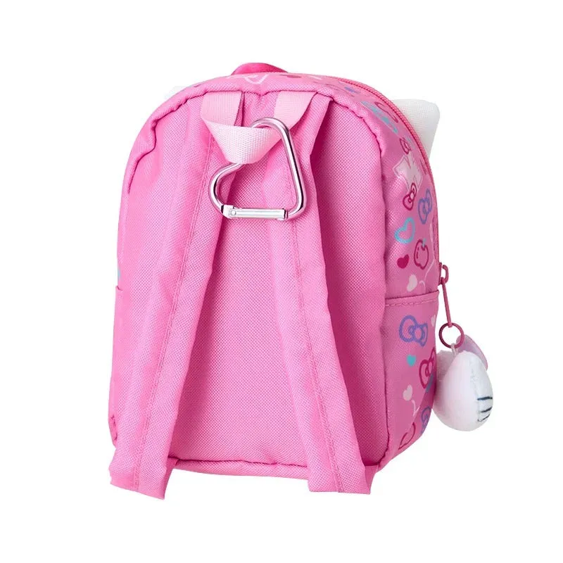 Hello Kitty Sparkling School mini veskeanheng med glidelås