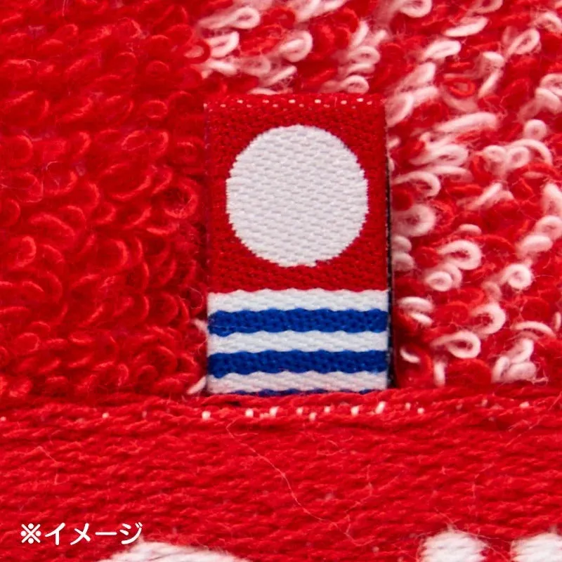 Hello Kitty Gingham Imabari Wash Towel vaskeklut bomull