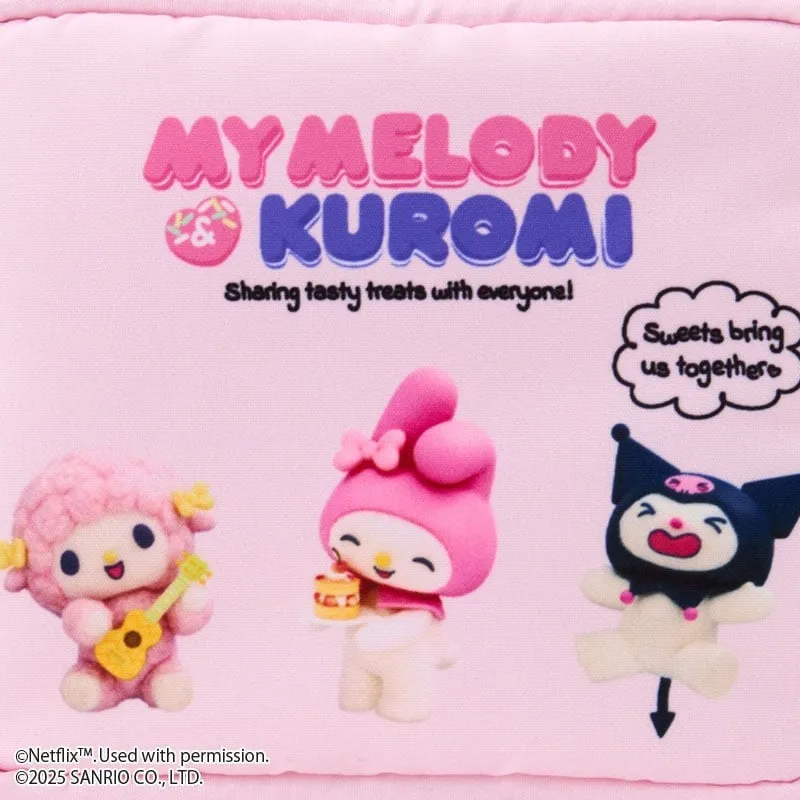 Hello Kitty My Melody & Kuromi Netflix Series Mini Zipper Pouch pung