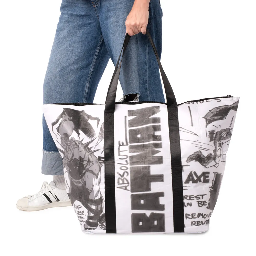 Batman Absolute Batman Oversized Zip Tote Bag handlenett