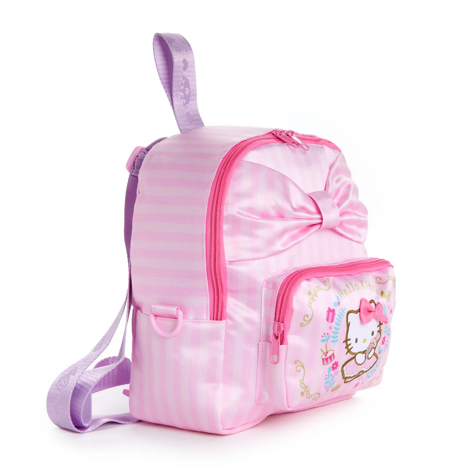 Hello Kitty Holiday Nutcracker mini-ryggsekk rosa sateng