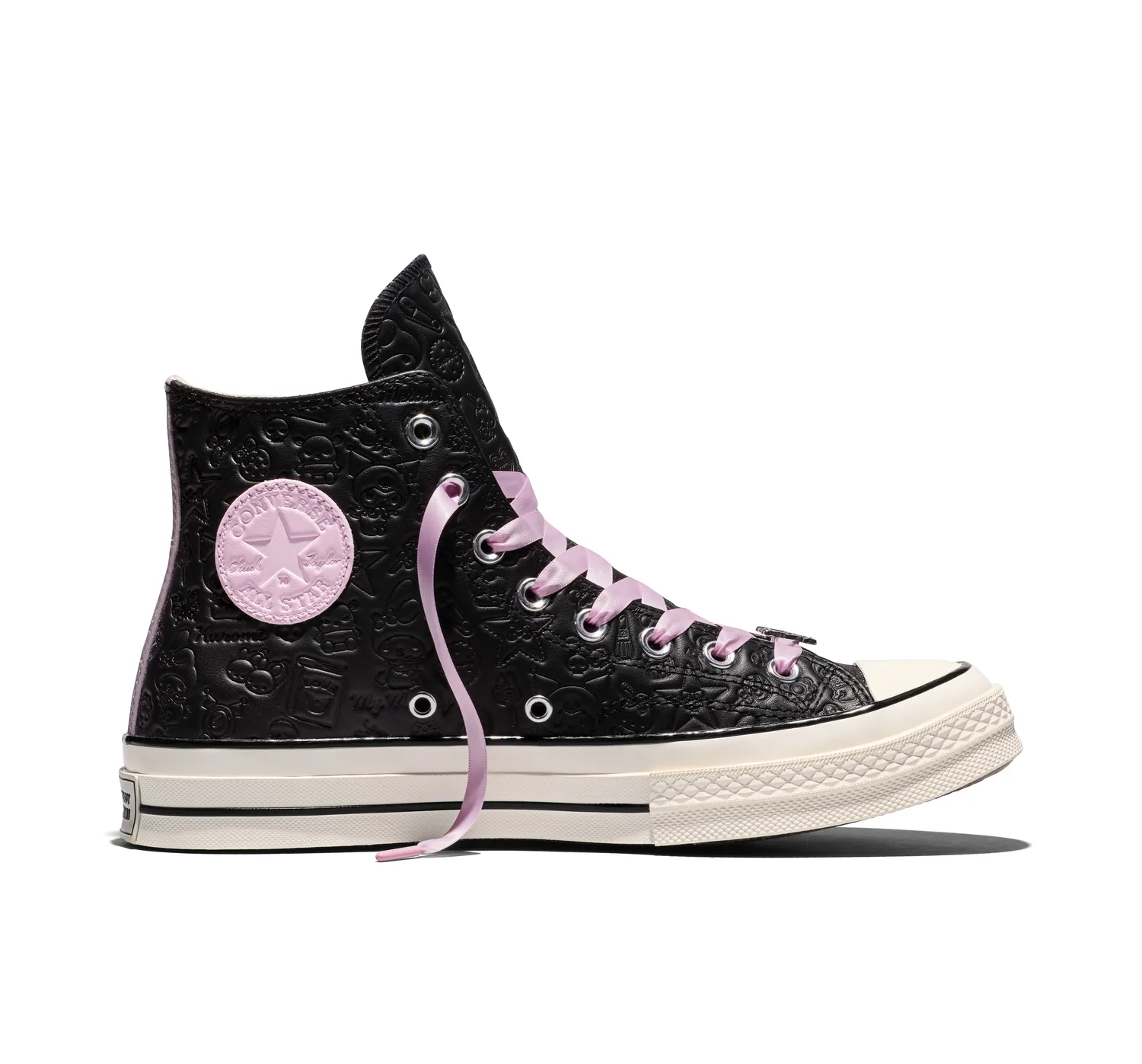 Converse x My Melody & Kuromi Chuck 70 Hi-top sneakers svart skinn