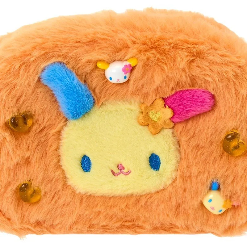 Hello Kitty U*SA*HA*NA Plush Zipper Pouch Pop Beads plysjpung