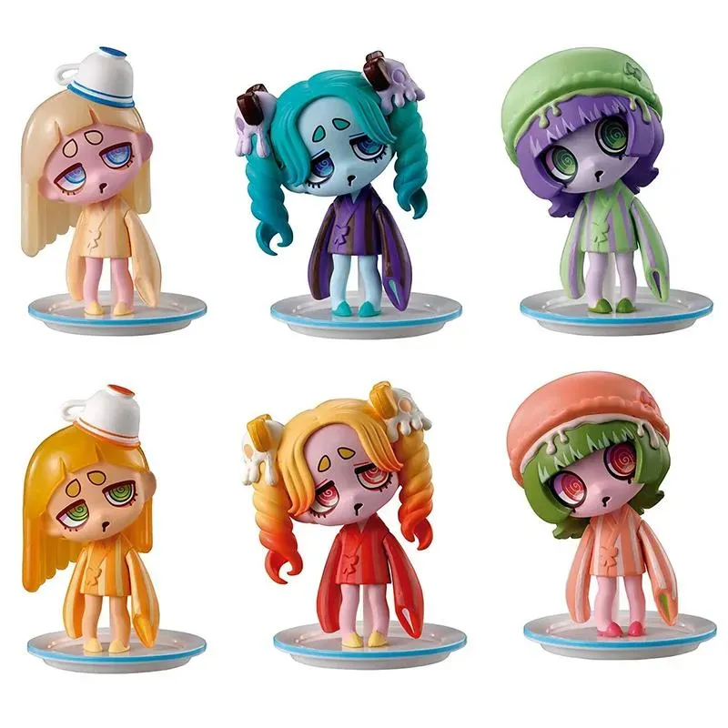 Virusweets Figure Collection Tea Break minifigur tilfeldig 5,5 cm