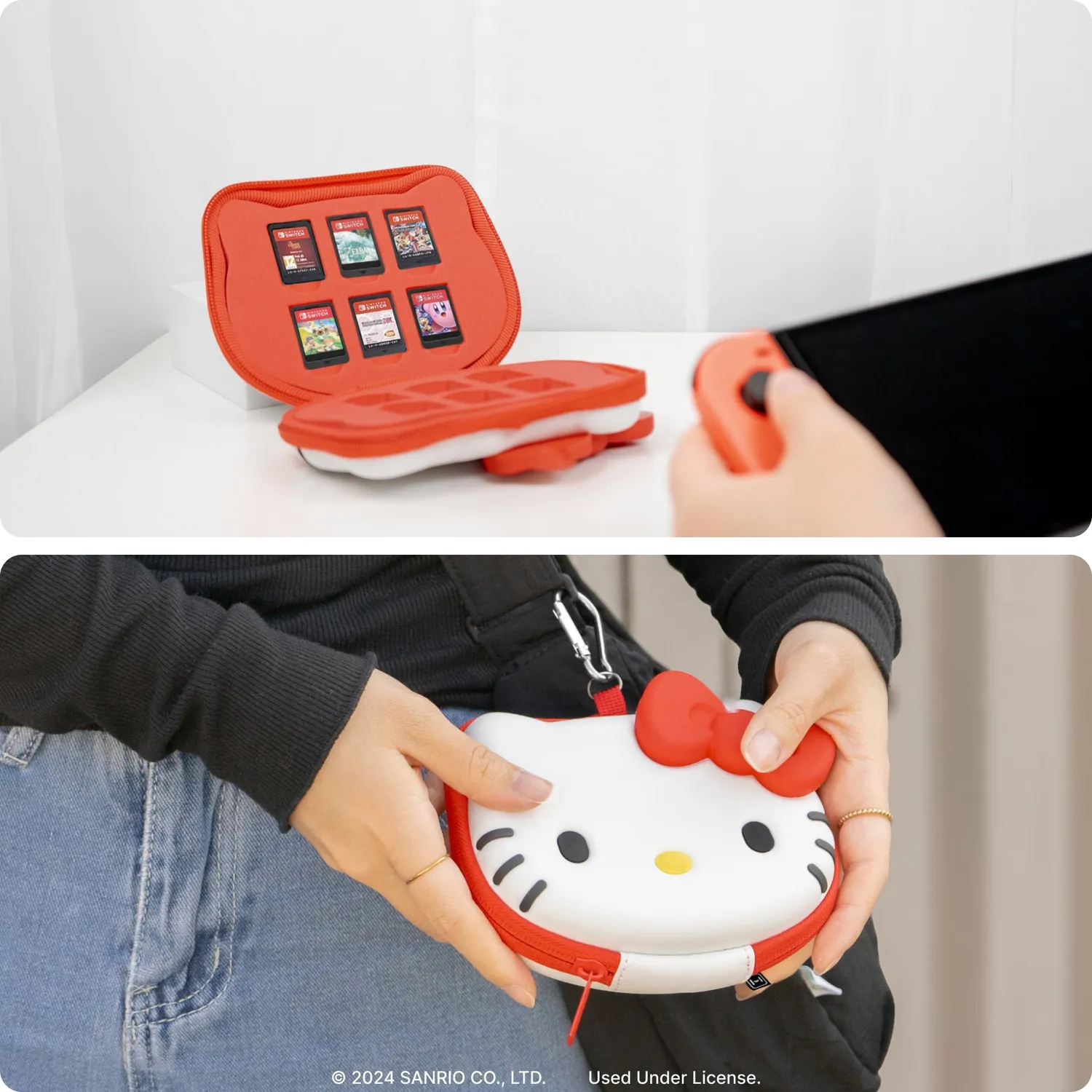 Hello Kitty Nintendo Switch Cartridge Case etui til spillkort