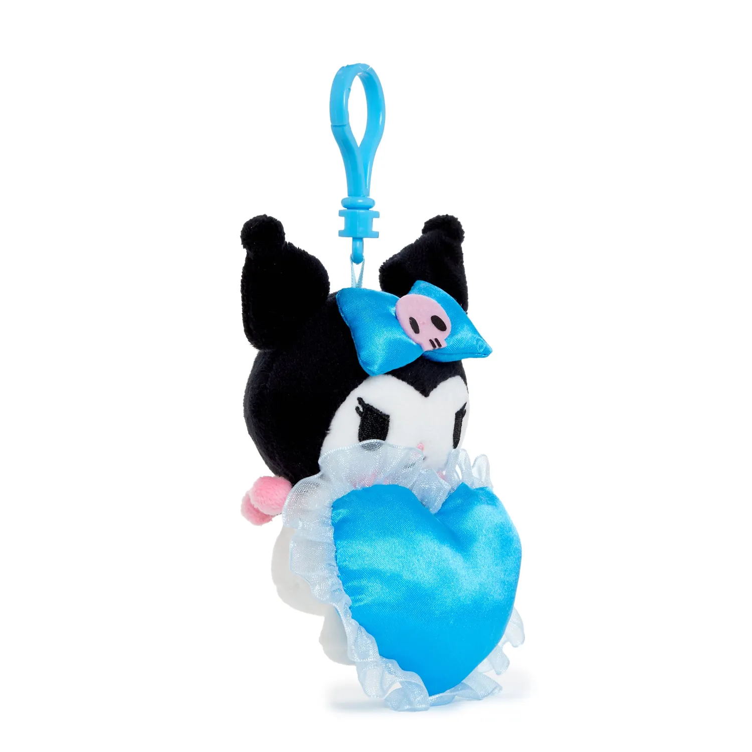 Hello Kitty Something Blue Kuromi Plush Mascot Clip kosedyrklips