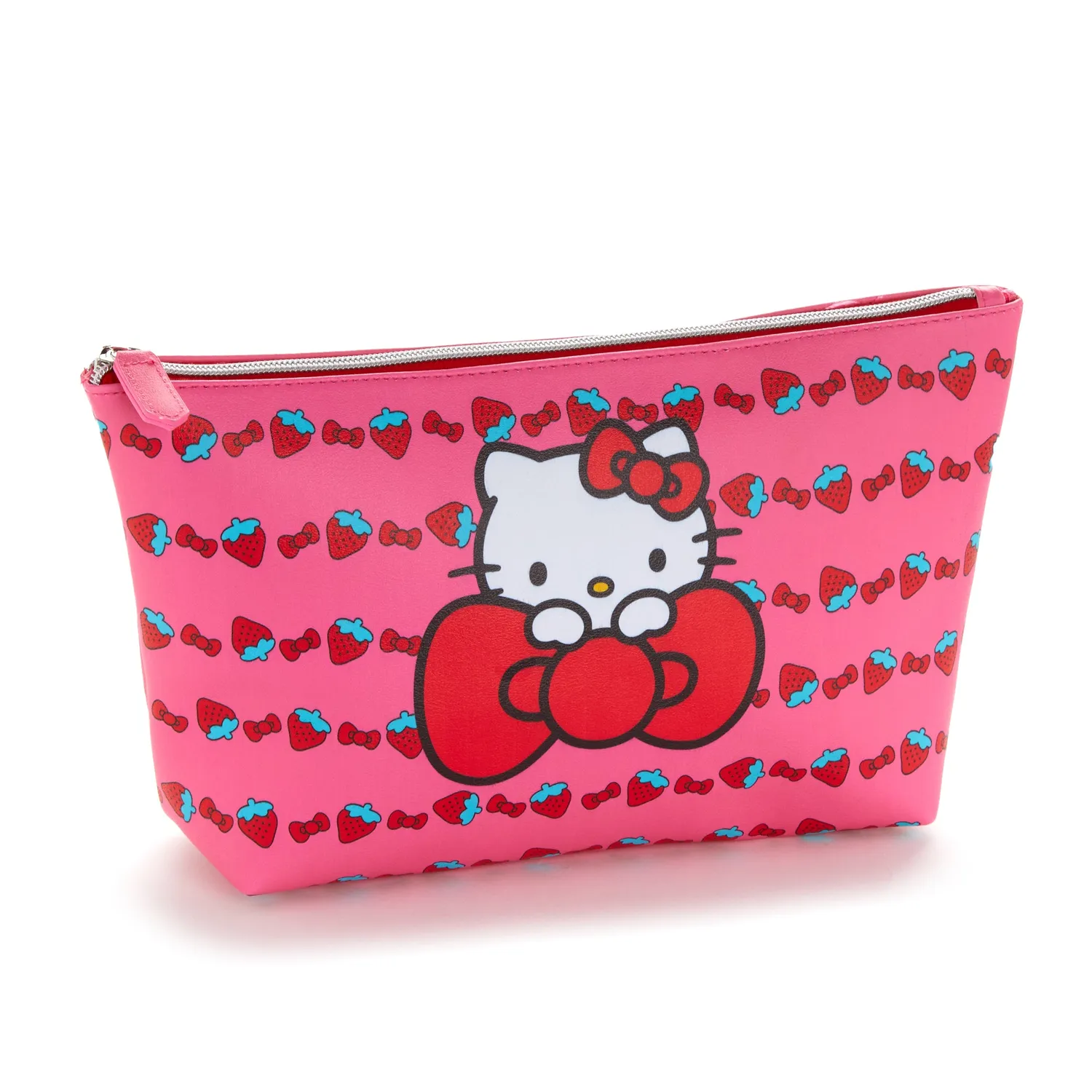 Hello Kitty x FUL Strawberry Cosmetic Bag sminkepung jordbær