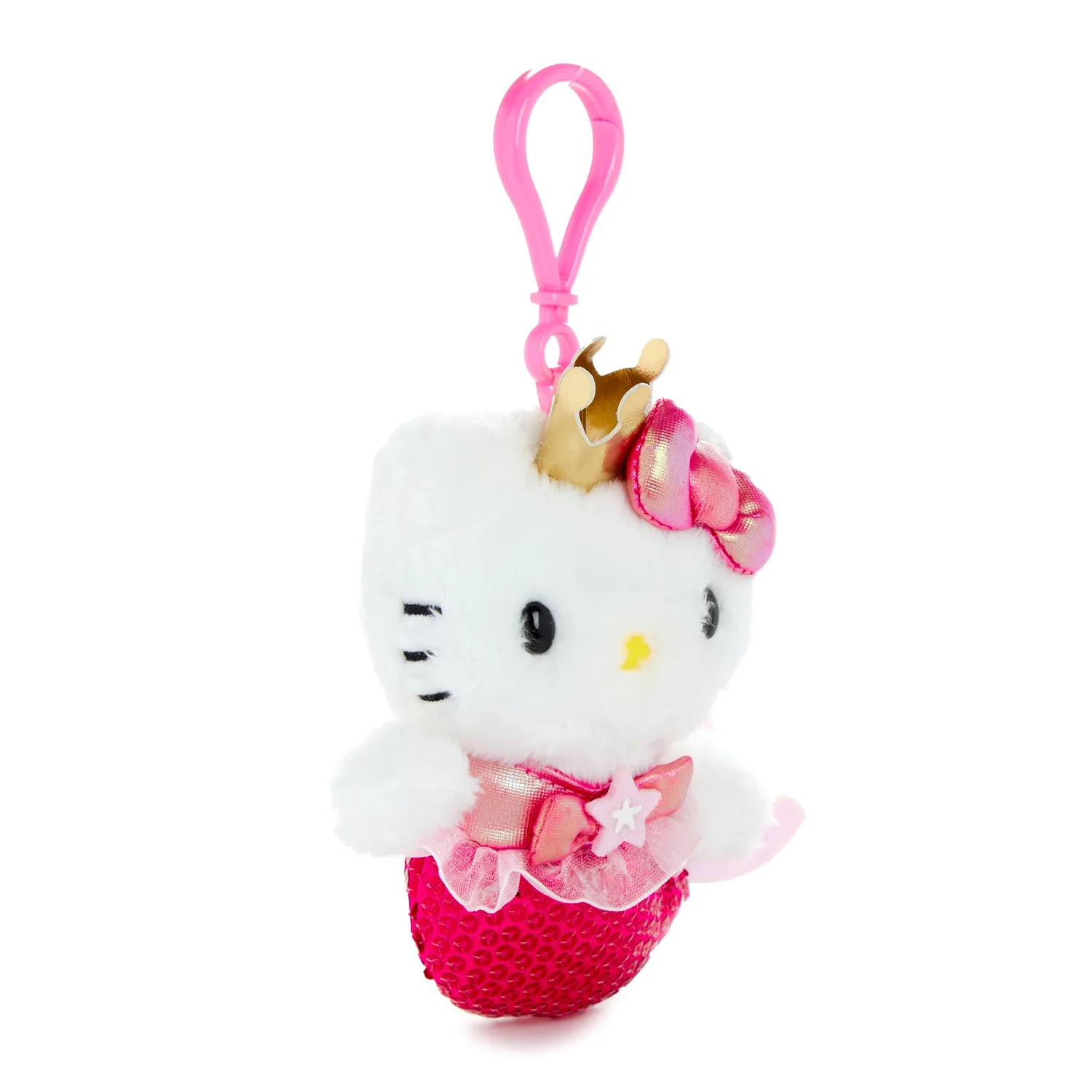 Hello Kitty Mermaid Shimmer Series Plush Mascot Clip plysjklips havfrue