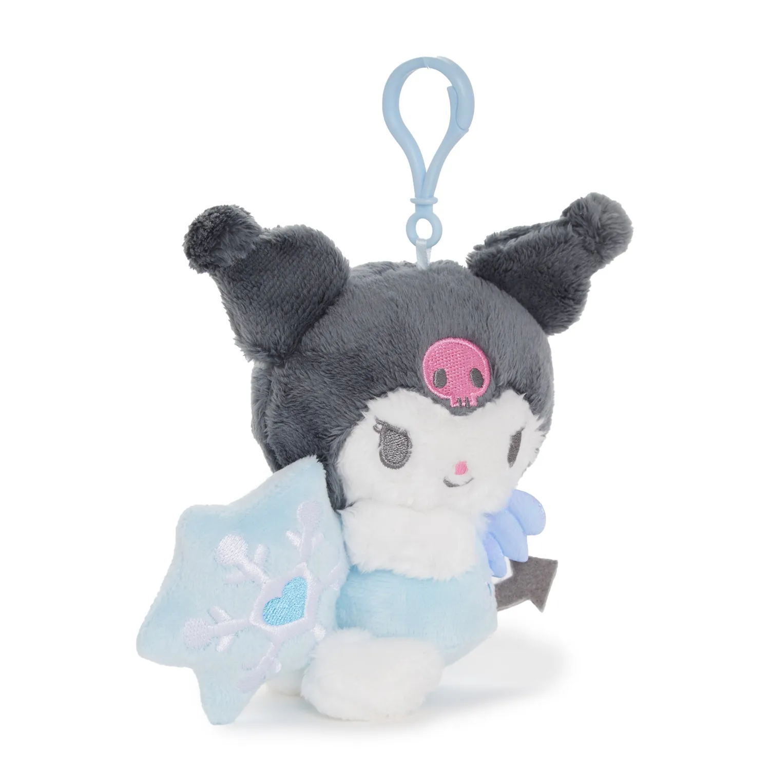 Hello Kitty Kuromi Plush Mascot Clip Snow Angel kosedyrklips