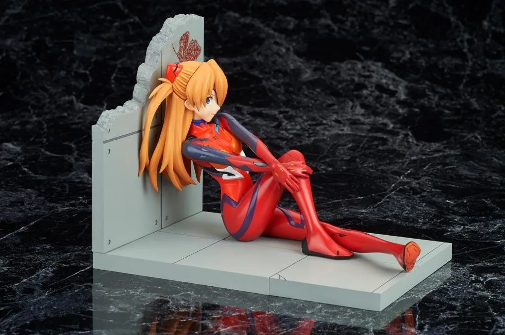 Manga Mania Evangelion Asuka Langley Plugsuit-figur 11,5 cm