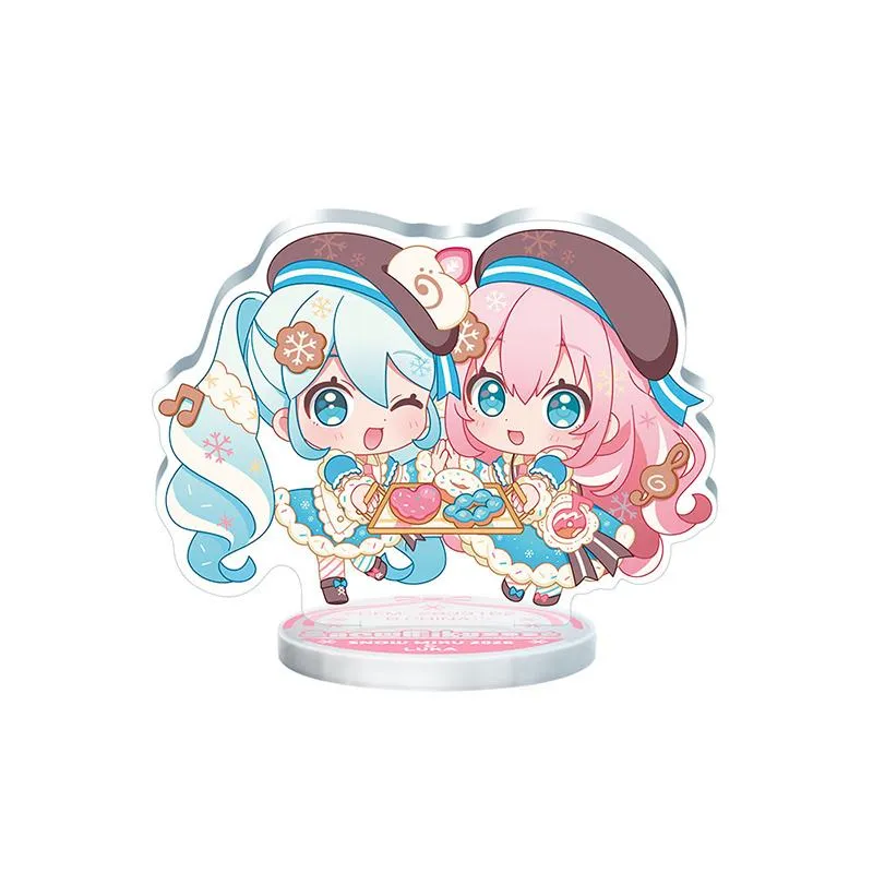 Neo Tokyo Vocaloid Hatsune Miku & Friends Random Mini-Figure nøkkelring eller stativ