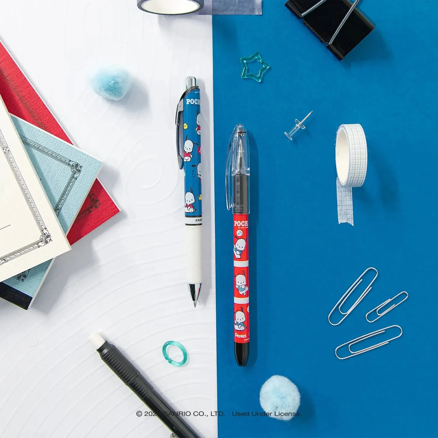 Hello Kitty and Friends x Pentel EnerGel RTX gelpenner Mix 2 5-pak 0,7 mm