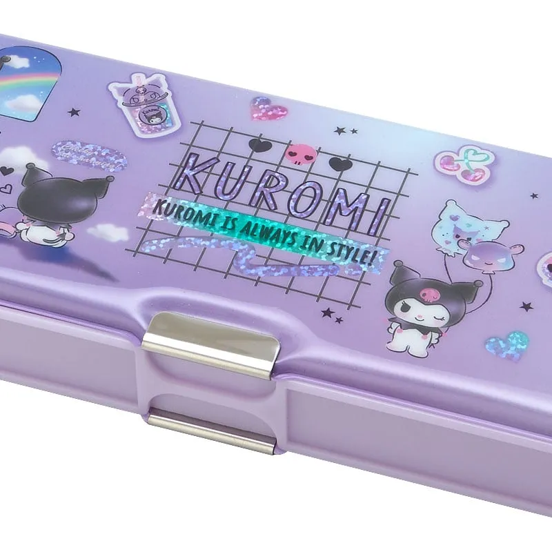 Hello Kitty Kuromi 2-Way Pencil Case pennal med blyantspisser