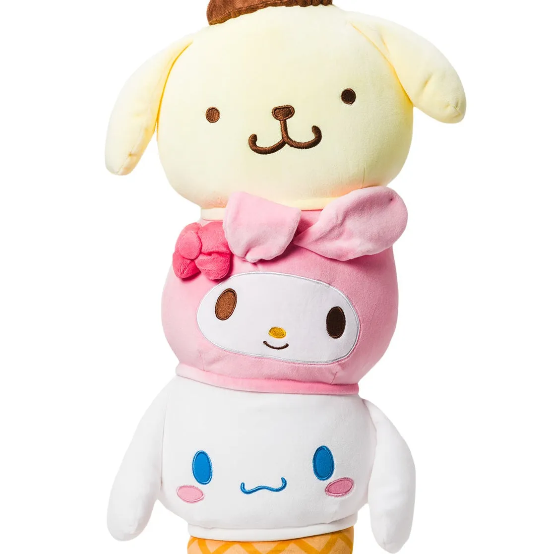 Hello Kitty Sanrio Characters Besties Mochi Plush Ice Cream Pillow pute
