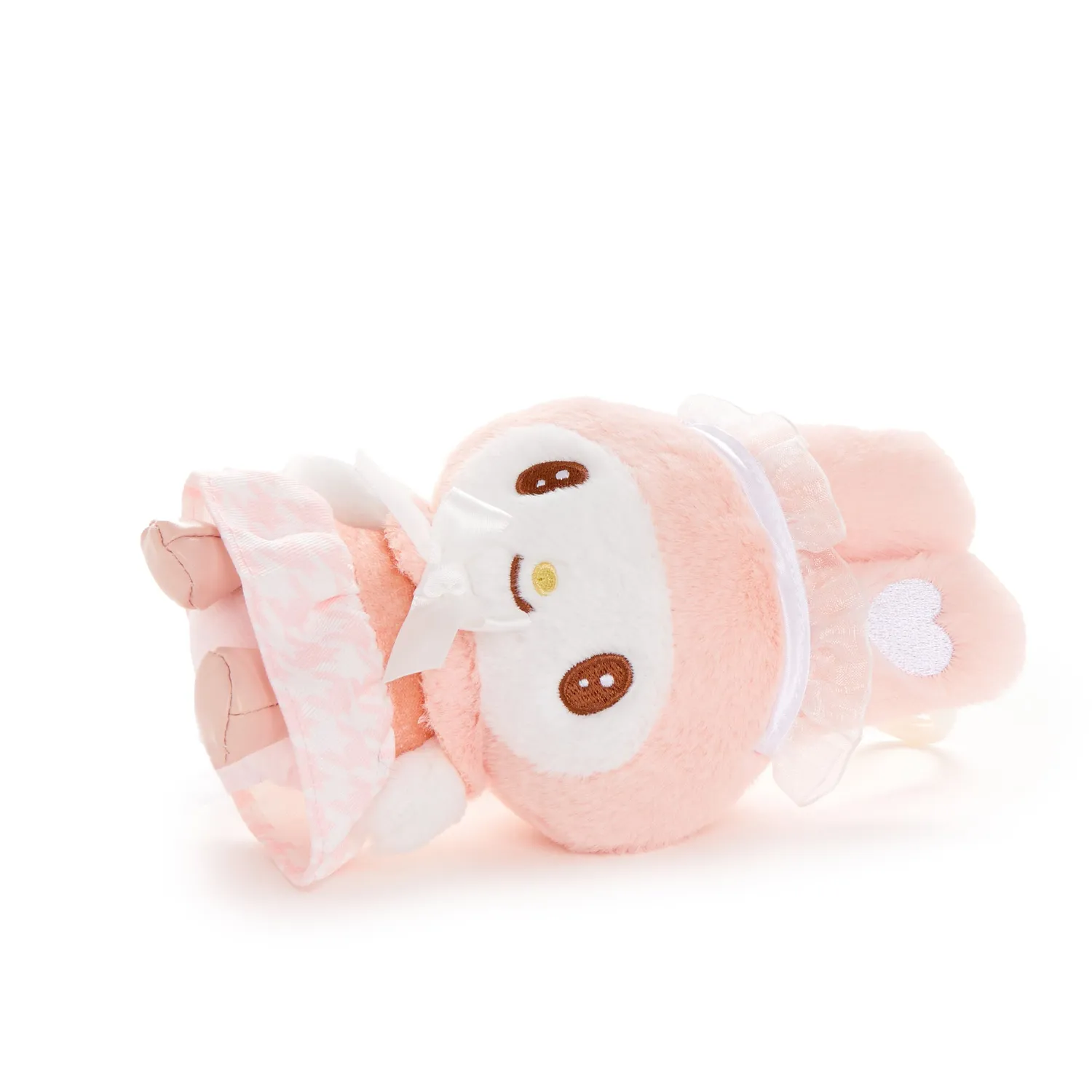 Hello Kitty My Melody Plush Mascot Charm kosedyranheng med volanger