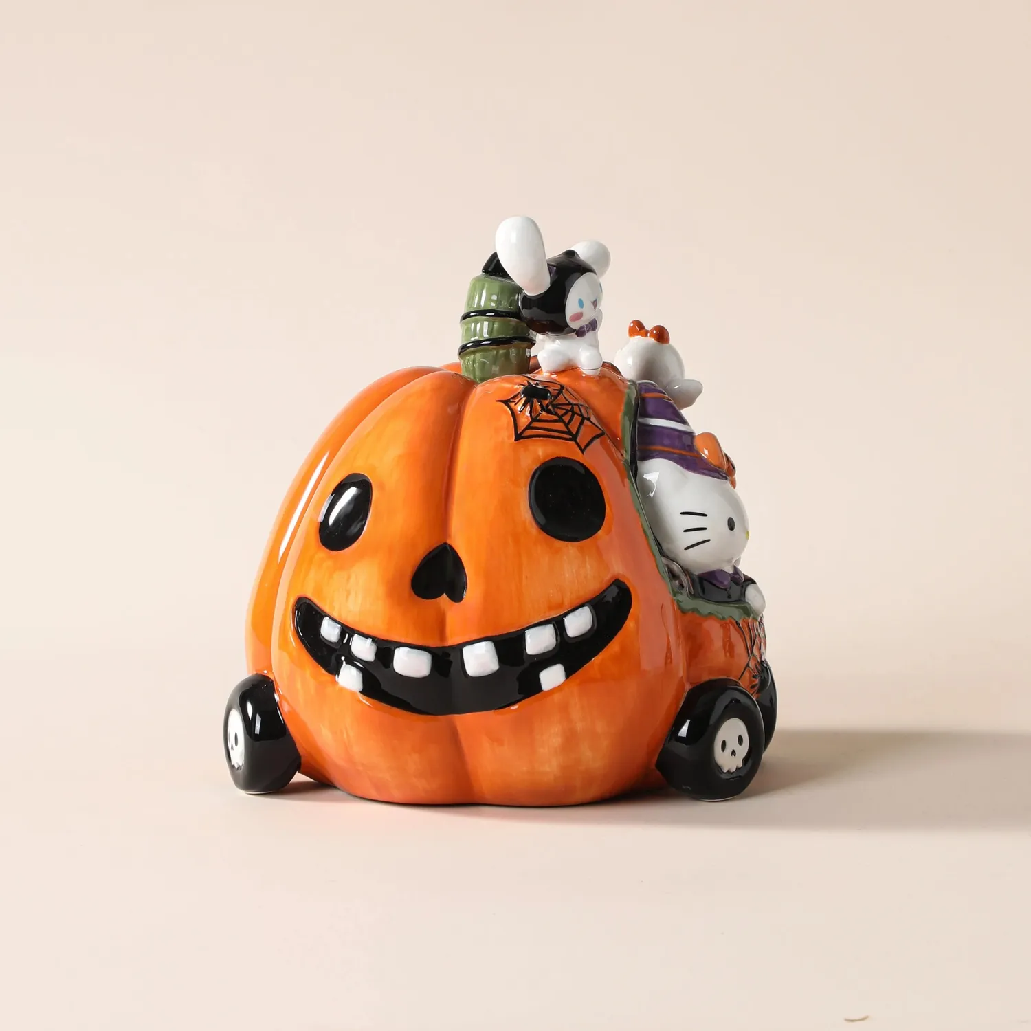 Hello Kitty and Friends Jack Mobile keramikkfigur Halloween håndmalt