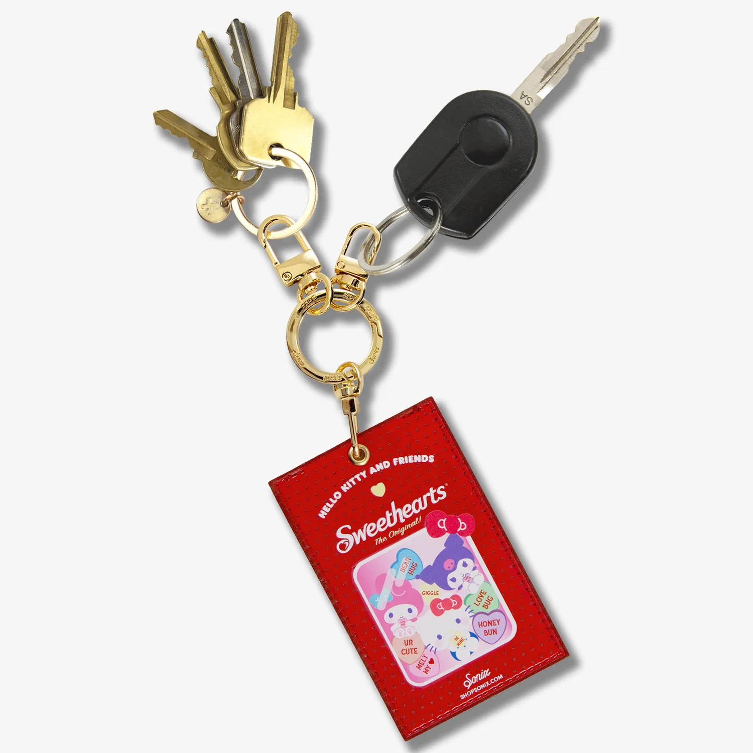 Hello Kitty and Friends x Sonix Sweethearts AirTag-nøkkelring