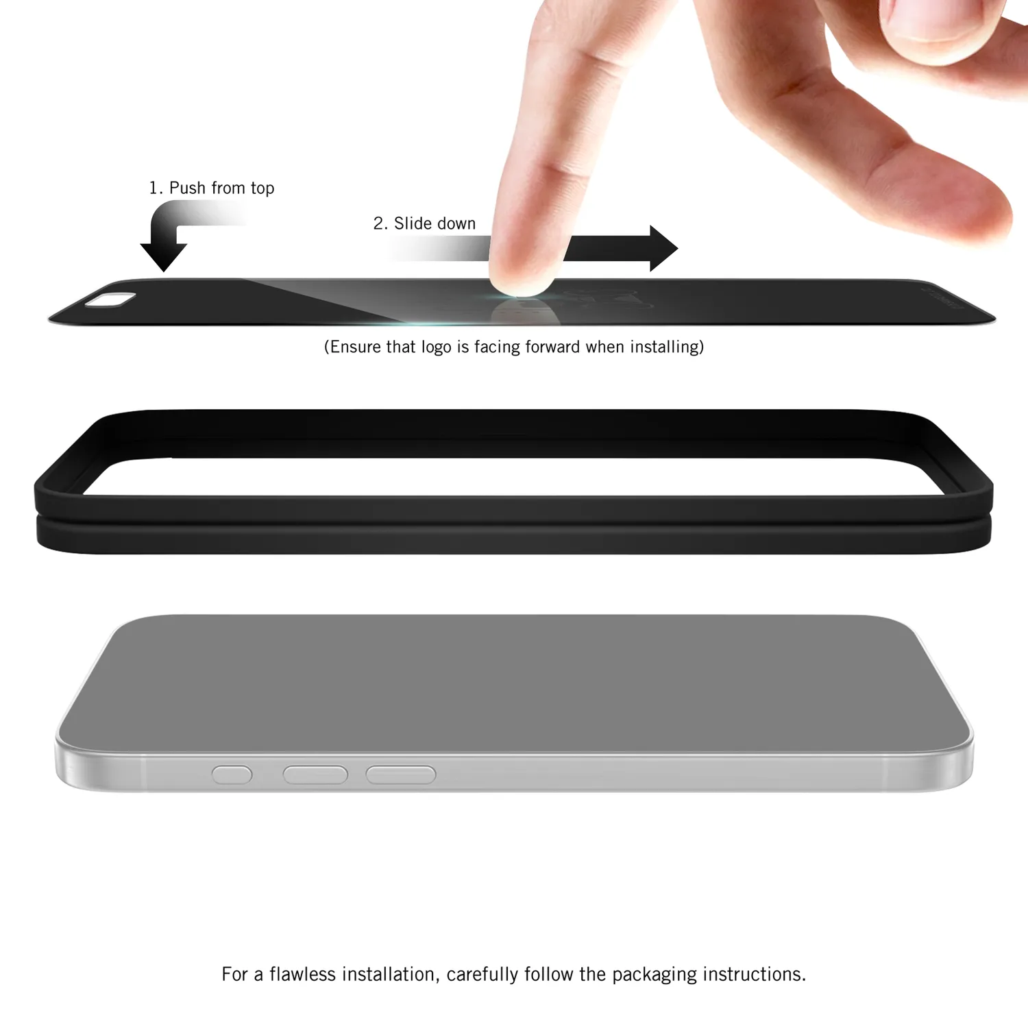 Screen Skinz Badtz-Maru Thinking skjermbeskytter iPhone 14/13/13 Pro